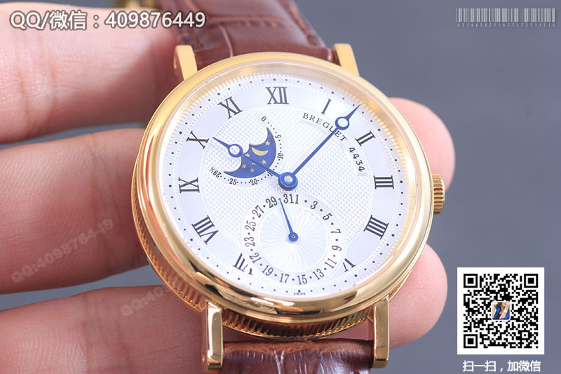 Breguet宝玑经典系列7337BA/1E/9V6黄金色机械腕表