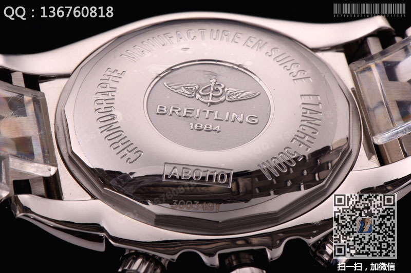百年灵BREITLING CHRONOMAT机械计时系列腕表A012C89PA 