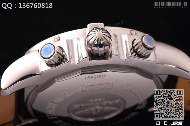 百年灵CHRONOMAT 44机械计时系列A042G45KBD顶级皮带腕表