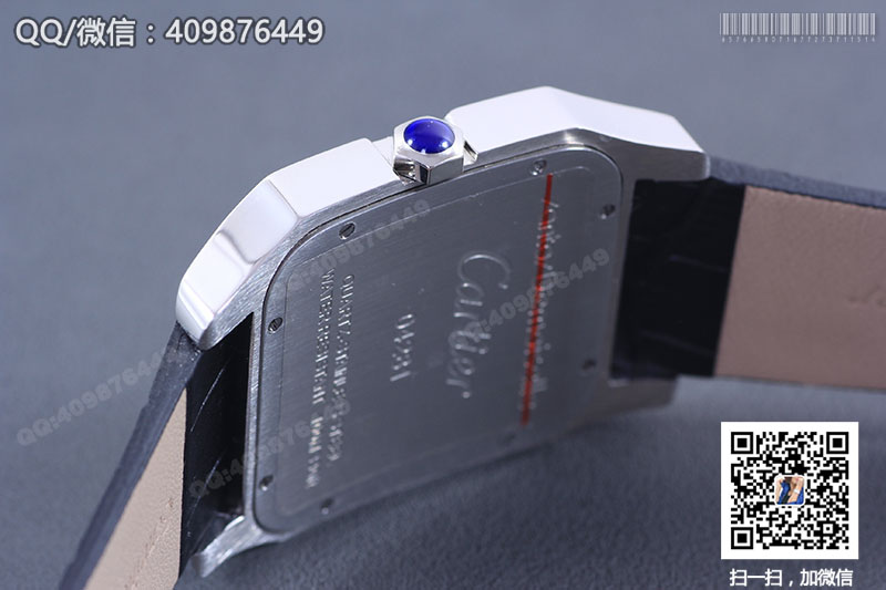 CARTIER卡地亚桑托斯系列W2007051精钢石英腕表