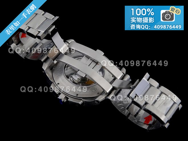 【1:1精品】卡地亚Cartier Calibre卡历博系列精钢自动机械腕表【型号：W7100016】