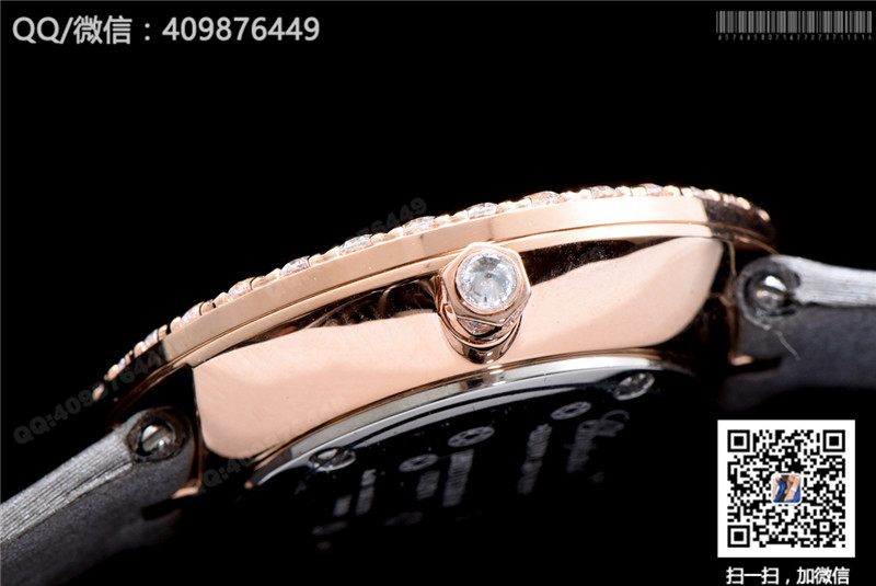 萧邦HAPPY DIAMONDS系列204445-5001腕表18k玫瑰金镶钻女表