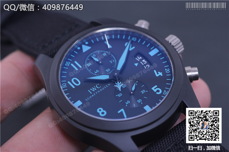 【V6厂完美版】万国飞行员系列TOP GUN海军空战部队专用腕表IW388003