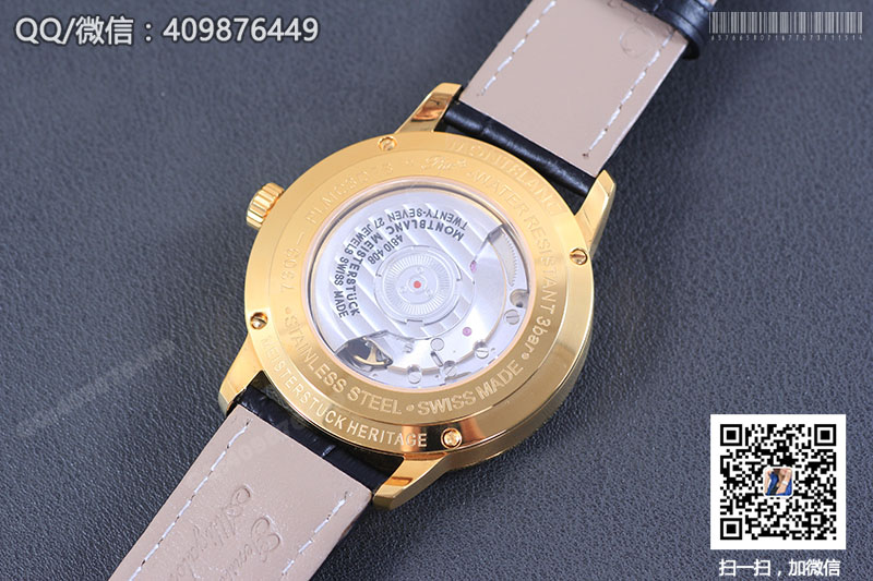 MONTBLANC万宝龙HERITAGE SPIRIT系列U0111185黄金机械腕表
