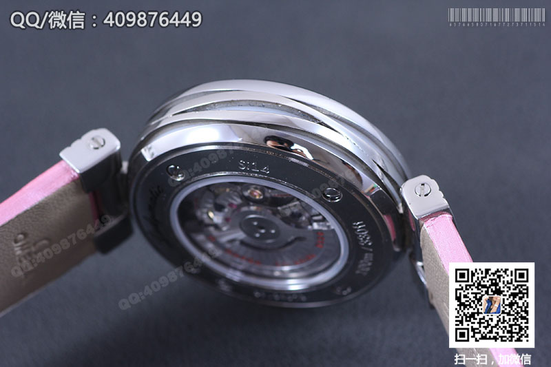 【V6完美版】OMEGA欧米茄碟飞系列LADYMATIC 425.37.34.20.57.001女士镶钻机械腕表