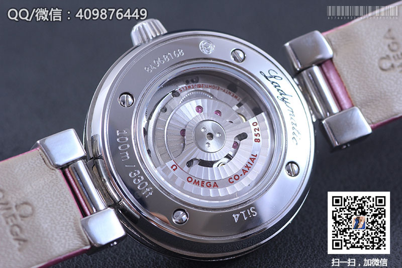 【V6完美版】OMEGA欧米茄碟飞系列LADYMATIC 425.37.34.20.57.001女士镶钻机械腕表