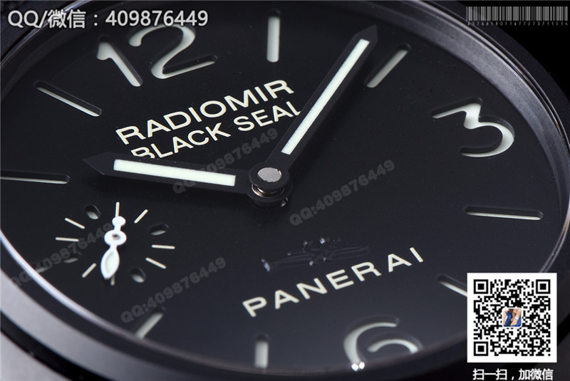 沛纳海Radiomir Black Seal手动上链机械男士腕表PAM00292J