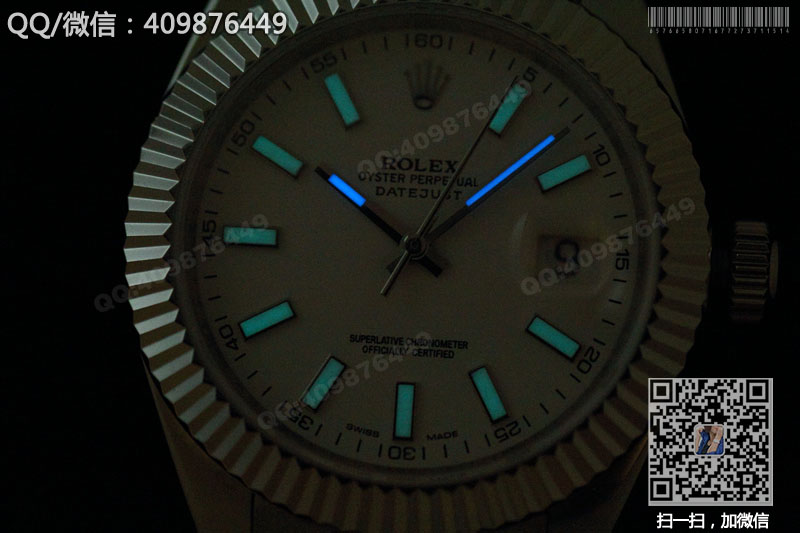 【NOOB完美版】劳力士Rolex日志型系列白盘腕表116334