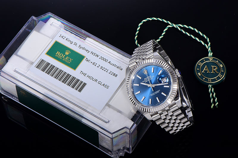 劳力士Rolex日志型系列DateJust 126334-0002机械男表（蓝色面）