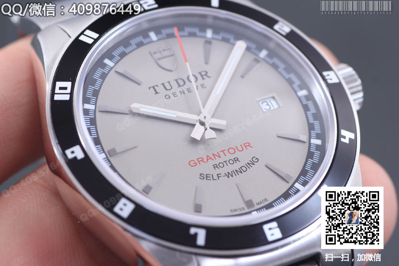 帝舵GRANTOUR系列20500N-95730灰盘腕表