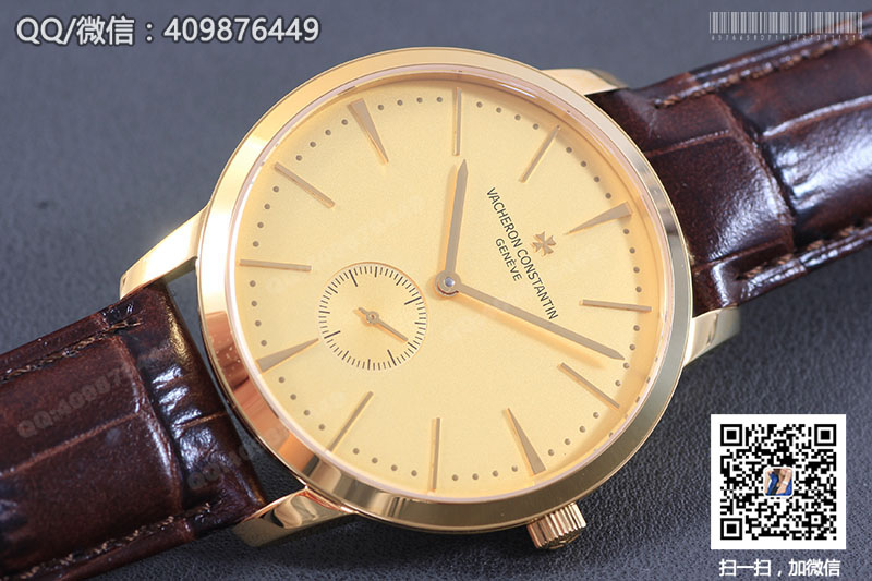 Vacheron Constantin江诗丹顿传承系列1110U/000R-B085黄金色自动机械腕表