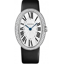 【一比一】Cartier卡地亚浴缸系列WB520009腕表精钢镶钻石英女士表