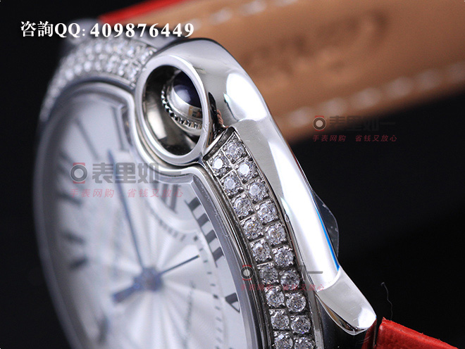【1:1精品】卡地亚Cartier蓝气球系列镶钻自动机械腕表WE900651