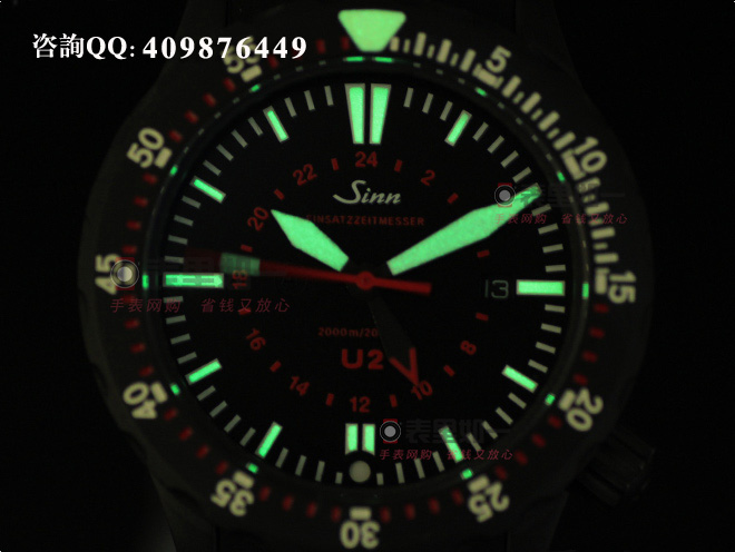 德国品牌-辛恩Sinn  U2系列S(1020.020) 专业潜水腕表