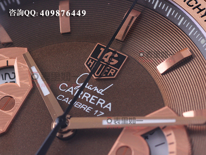泰格豪雅GRAND CARRERA超级卡莱拉系列CALIBRE 17 RS2计时手表CAV514C.FC8171