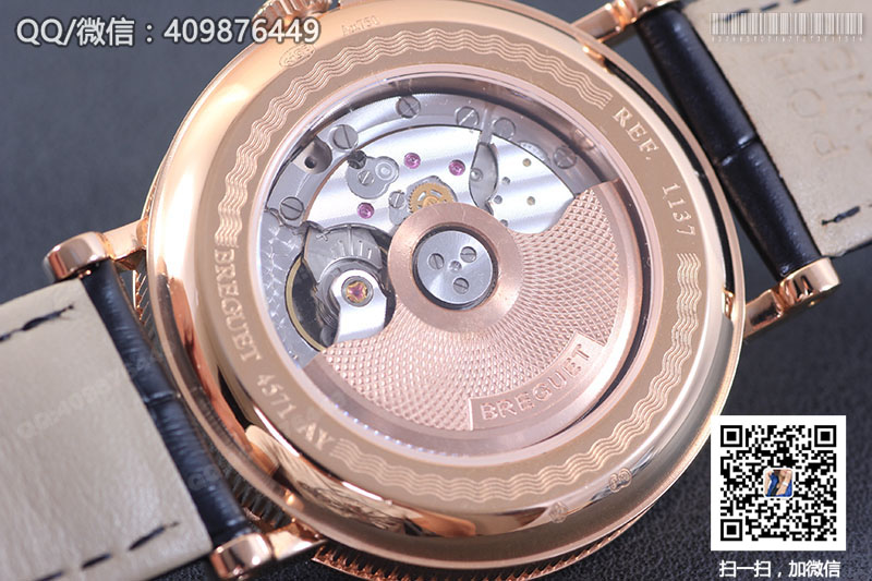 Breguet宝玑经典系列7337BR/1E/9V6玫瑰金机械腕表