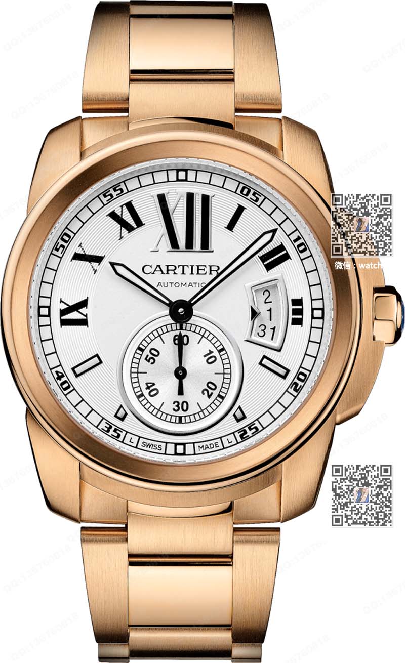 【精仿手表】卡地亚CALIBRE DE CARTIER系列男士手表W7100018