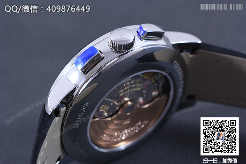 Girard-Perregaux芝柏男表系列49544-52-231-BB60双时区自动机械腕表