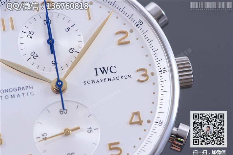 【ZF厂精品】万国IWC葡萄牙系列 IW371445航海家自动机械7750计时腕表