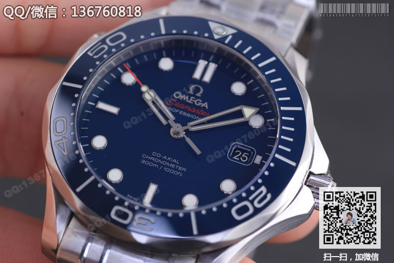 【MK厂推荐】高仿欧米茄omega 海马潜水表系列212.30.41.20.03.001腕表