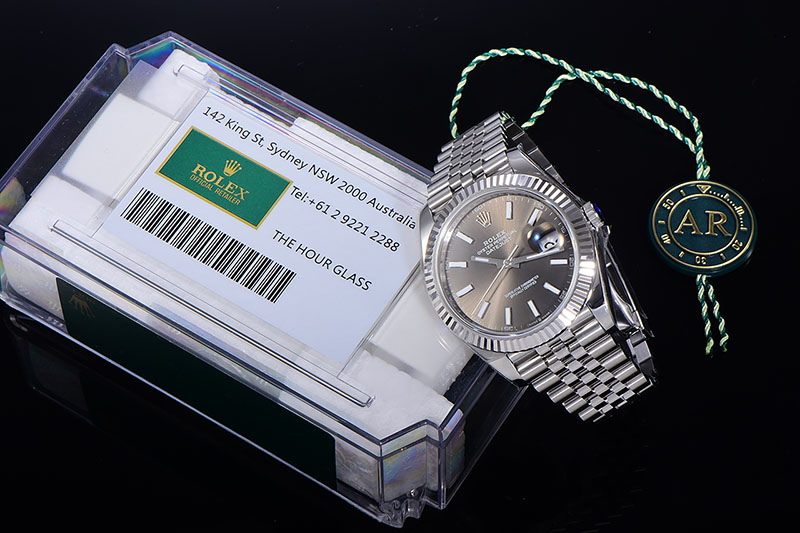 劳力士Rolex日志型系列DateJust 126334-0014机械男表（灰色面）