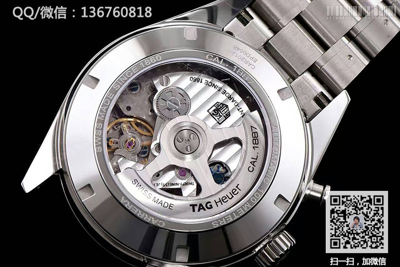 【完美版】泰格豪雅TAG Heuer卡莱拉系列自动机械计时手表CAR2012.BA0799