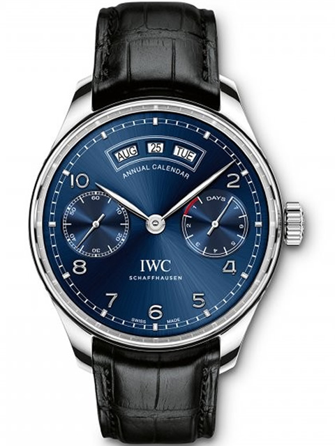 【YL完美版】万国IWC葡萄牙年历腕表系列IW503502（蓝面）机械男表